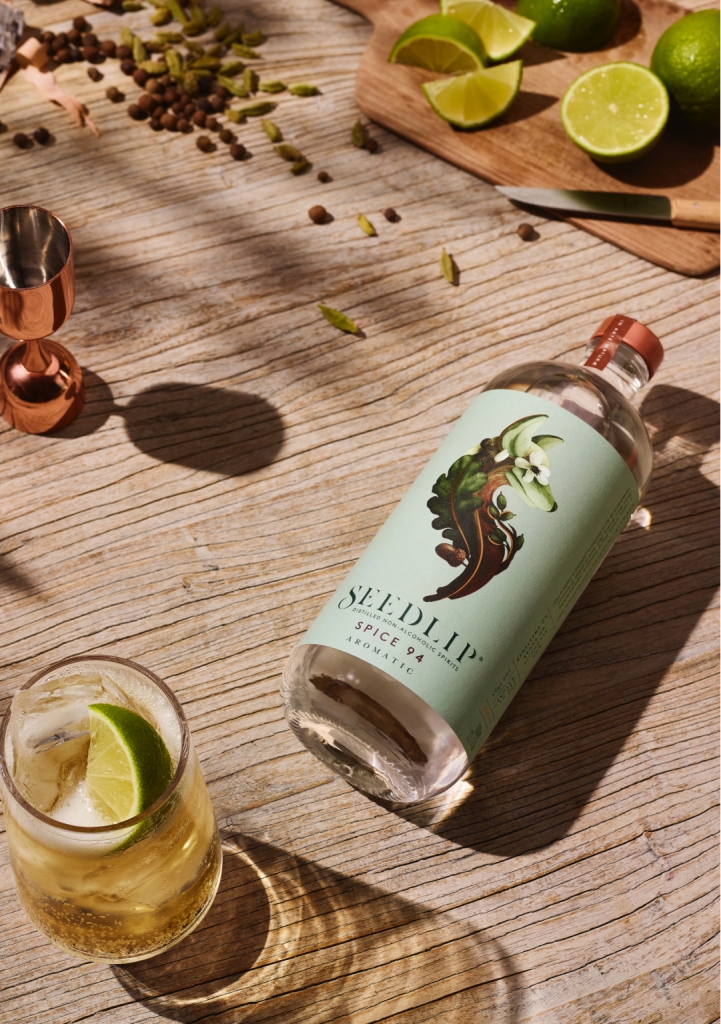 Seedlip Spice 94 is ingredient used in Normal's nonalcoholic cocktails